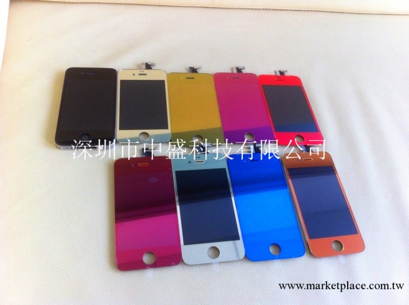 蘋果/iphone/apple4G/4S彩色電鍍總成工廠,批發,進口,代購