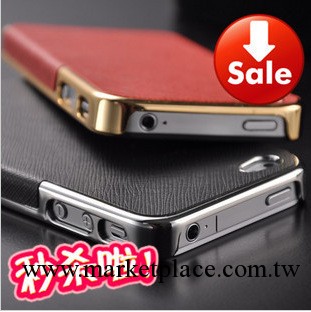 爆款iphone5手機殼蘋果4十字紋貼皮iPhone4s保護套 外殼 電鍍貼皮工廠,批發,進口,代購