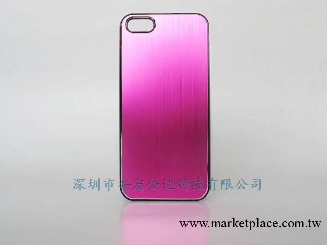 廠傢直銷apple iphone5 金屬 手機保護套 拉絲手機套5G 保護殼工廠,批發,進口,代購