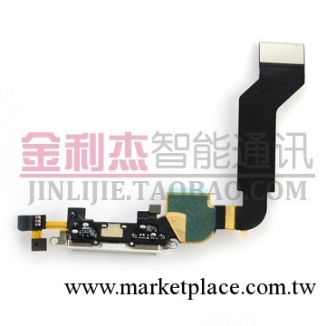 供應新款蘋果手機配件Apple iphone 4S 尾插排線 白色工廠,批發,進口,代購