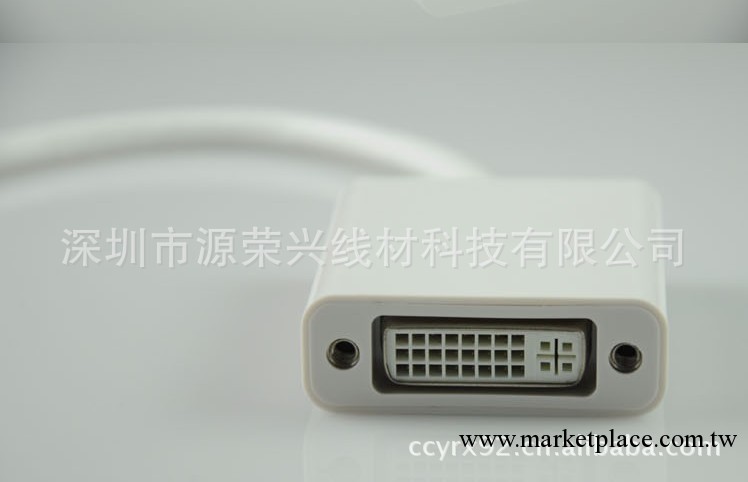 mini DP線，蘋果Mini display port to DVI/minidisplay 轉DVI線工廠,批發,進口,代購