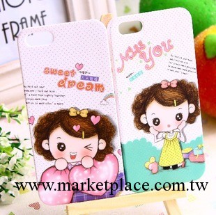 iPhone4 4S iPhone5手機殼 蘋果4S 5大頭娃娃可愛卡通外殼 保護套工廠,批發,進口,代購