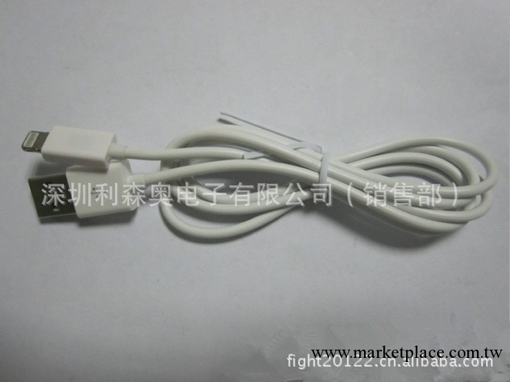 蘋果五代白色數據線1米  iphone5數據線 USB數據線工廠,批發,進口,代購