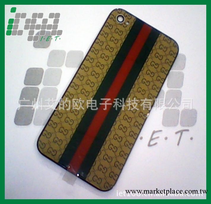 新款上市潮流時尚范iphone4後蓋 蘋果電池後蓋工廠,批發,進口,代購