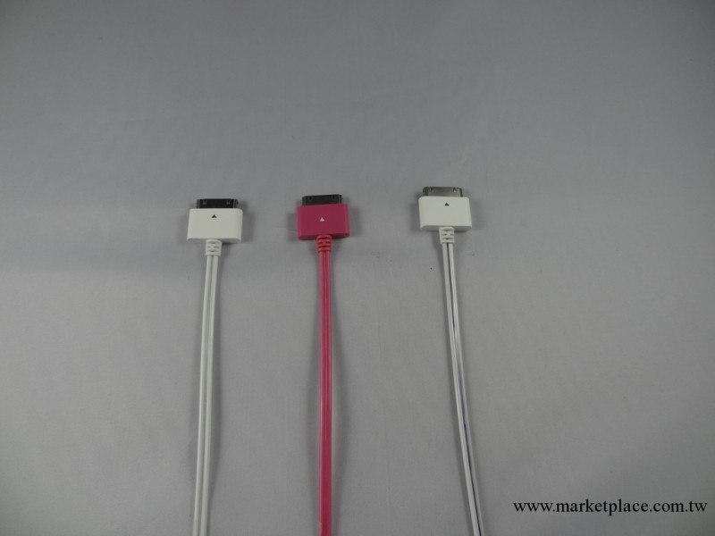 工廠大量批蘋果發光數據線 iphone4 4S 發光數據線 三星HTC發光線工廠,批發,進口,代購