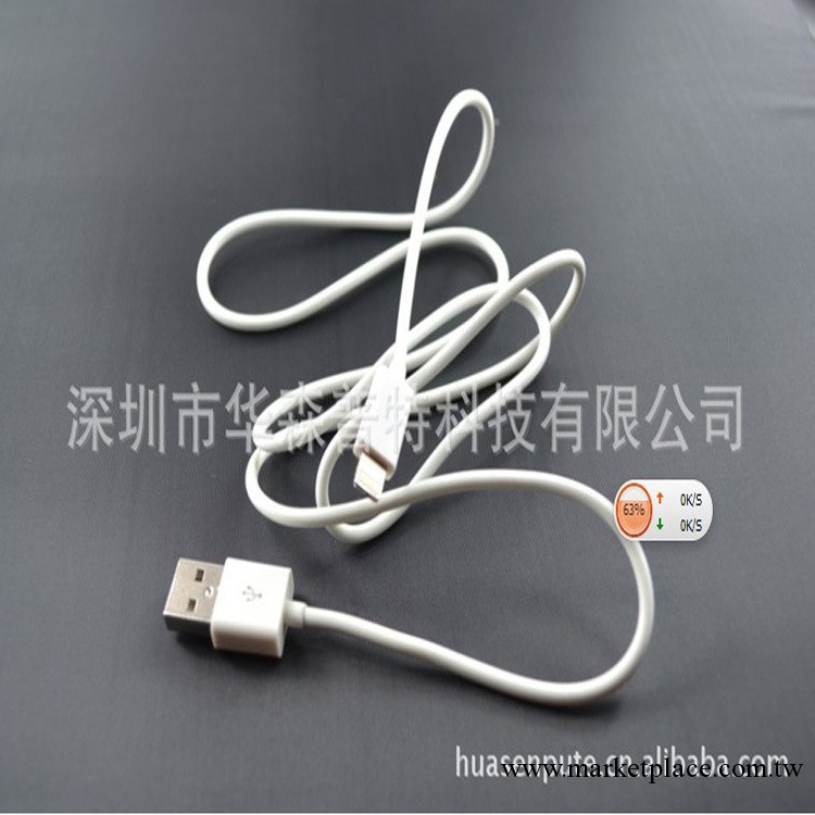 蘋果5數據線標準1；1數據線iphone5專用數據線 帶鋁膜線工廠,批發,進口,代購
