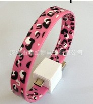 蘋果周邊創意數據線 手環數據線 micro 蘋果時尚彩色數據線廠傢工廠,批發,進口,代購
