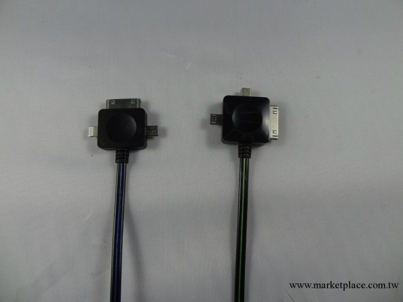 USB發光線，iPhone5發光線供應，蘋果4S流動發光線 三合一工廠,批發,進口,代購