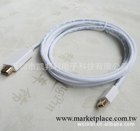 MINI DP轉HDMI公連接線 Mini DP連接線 蘋果連接線 蘋果線工廠,批發,進口,代購