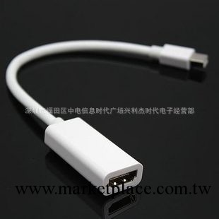 蘋果MACBOOK air Pro Mini DisplayPort to HDMI視頻轉接線工廠,批發,進口,代購