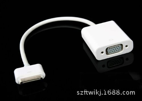 ipad to vga iphone to vga 30pin to vga工廠,批發,進口,代購