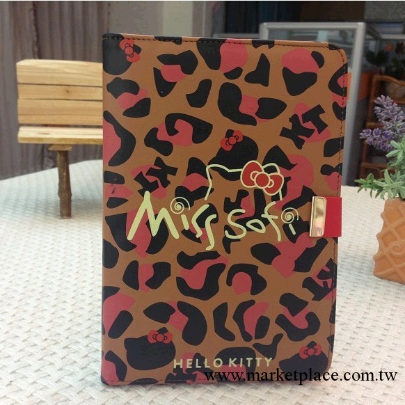 批發 夜光hello kitty蘋果ipad mini皮套 迷你凱蒂貓帶休眠支架工廠,批發,進口,代購