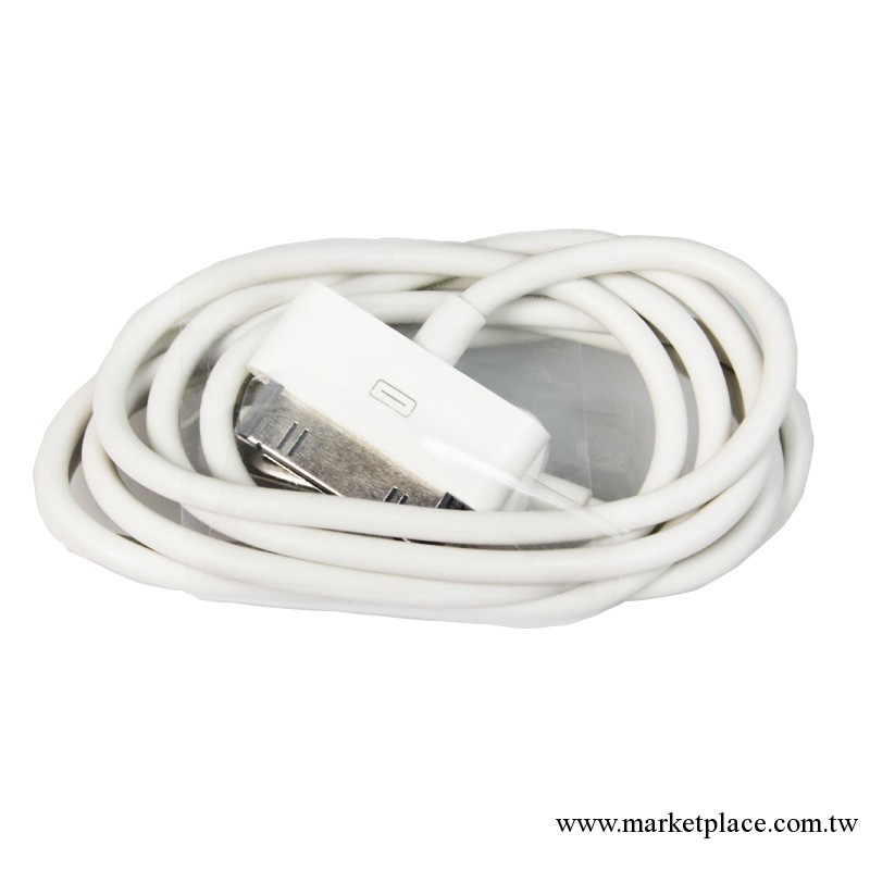 蘋果IPHONE4數據線充電線 IPOD充電線數據線 一米6芯蘋果線批發工廠,批發,進口,代購
