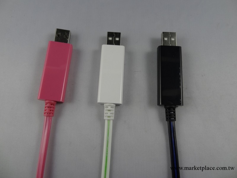 冷光線，發光線，可視電流發光數據線/充電線/光連接線 Micro USB工廠,批發,進口,代購