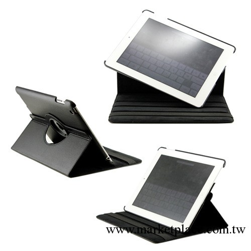 廠傢直銷 ipad2/3/4 360度旋轉皮套 ipad 休眠皮套 荔枝紋 批發工廠,批發,進口,代購