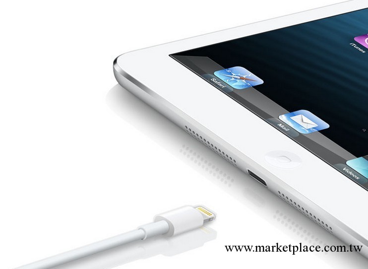 蘋果iphone5白色圓線蘋果5數據線 手機數據線 充電傳數據(帶蔽膜)工廠,批發,進口,代購