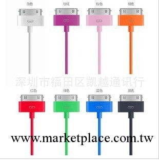 手機數據線 蘋果彩色數據線 廠傢直銷 iphone數據線 ipod數據線工廠,批發,進口,代購