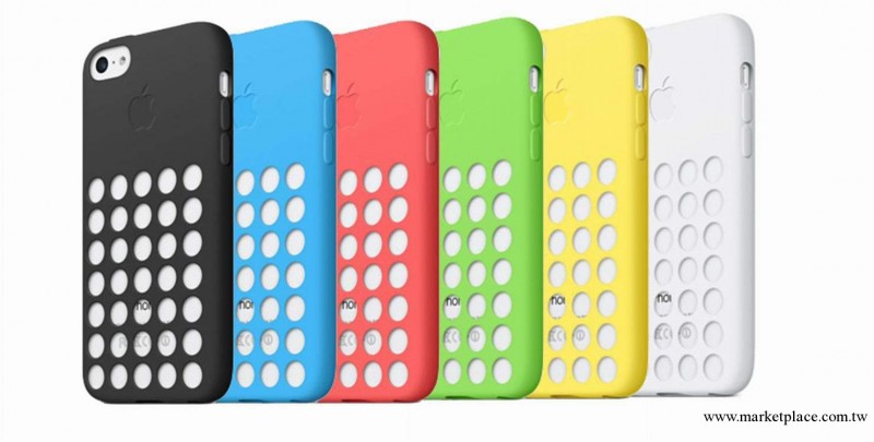 【廠傢直供】 iphone5c 原裝手機殼 矽膠套 官方 現貨 量大優惠工廠,批發,進口,代購