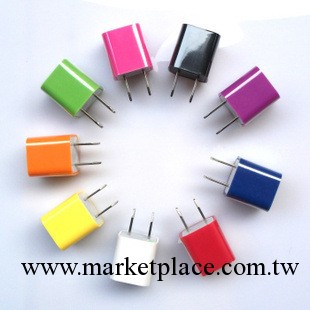 沖量手機充電器小綠點iphone充電器100個以上1.7元蘋果5充電器工廠,批發,進口,代購