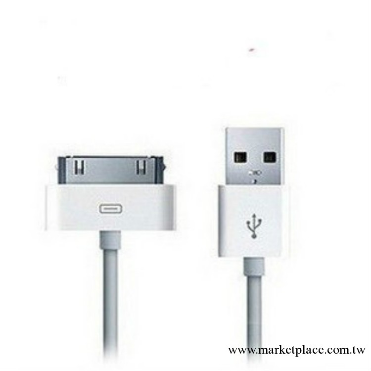 蘋果數據線 iphone4數據線 ipod數據線 6針數據線 蘋果充電線純銅工廠,批發,進口,代購