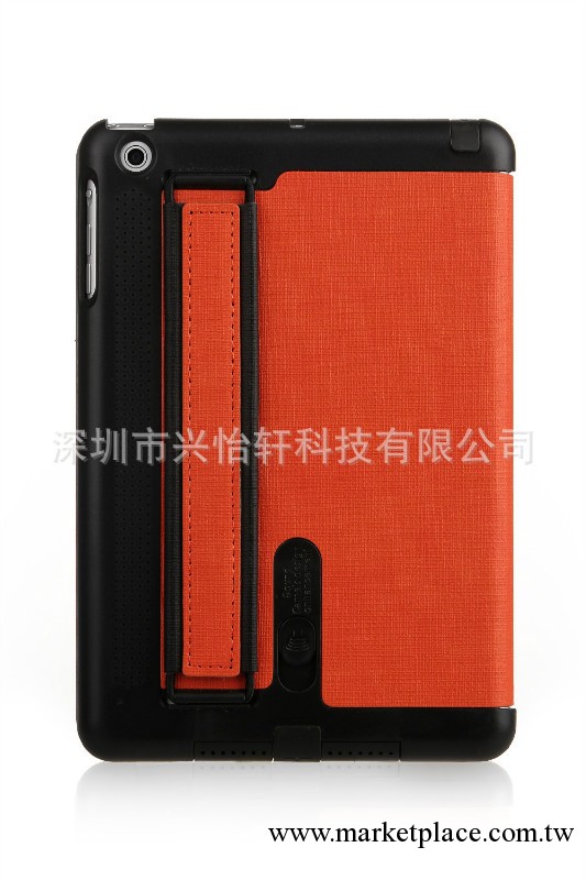 蘋果ipad mini擴音防塵塞散熱休眠皮套 ipad手持式支架多功能皮套工廠,批發,進口,代購