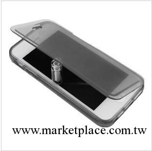 蘋果4 iPhone4s 手機殼 套矽膠套 蘋果透明翻蓋TPU軟殼工廠,批發,進口,代購