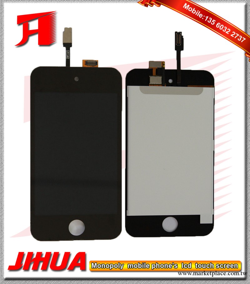供應ipod touch4 全新原裝液晶 touch4液晶屏 原裝屏幕工廠,批發,進口,代購