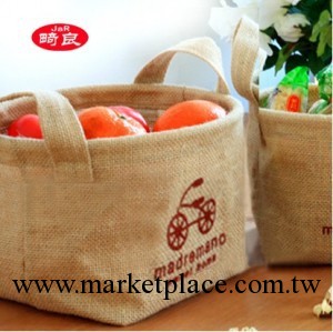 畸良zakka 韓國麻佈收納籃   大號工廠,批發,進口,代購