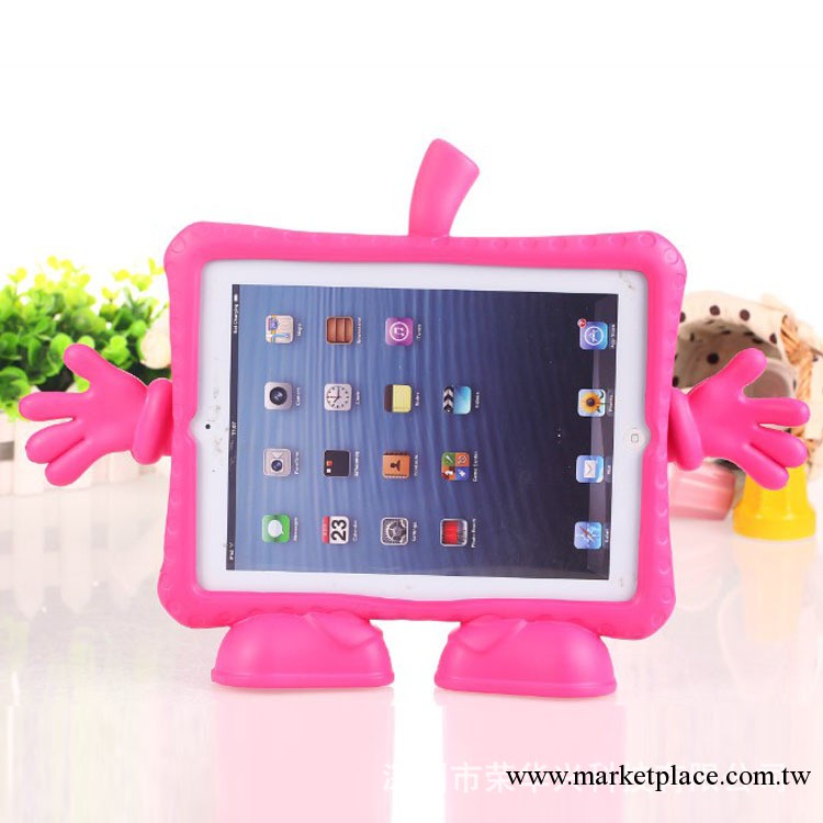 IPAD2/3/4 矽膠套 防摔 站立 ipad 保護殼 新款工廠,批發,進口,代購
