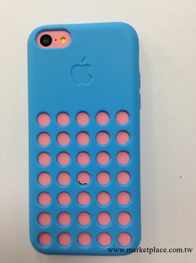 【廠傢直供】 iphone5c 原裝手機殼 矽膠保護套 官方洞洞殼 現貨批發・進口・工廠・代買・代購