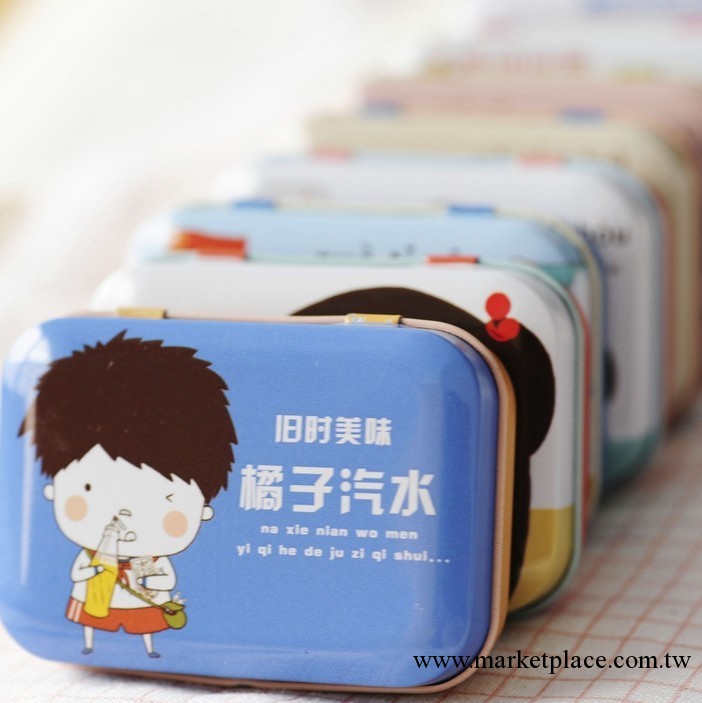 韓國文具批發 青壹坊 那些年秘密小鐵盒 首飾盒 TR13-100工廠,批發,進口,代購