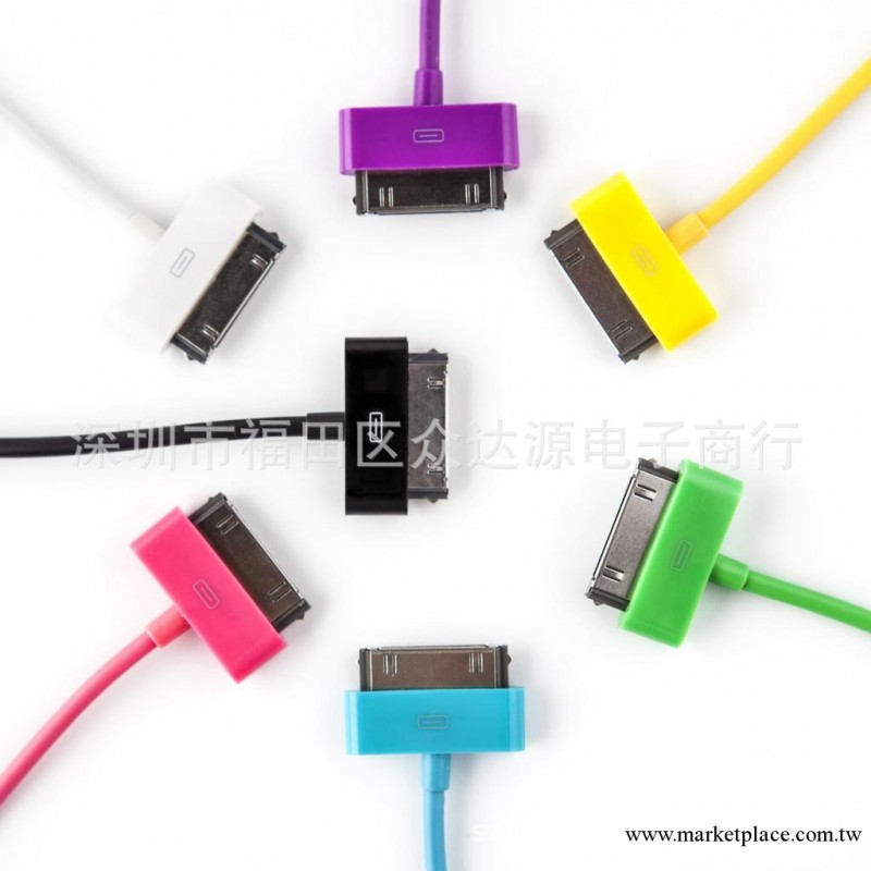 廠傢供應蘋果彩色短數據線 iPhone短數據線 彩色迷你數據線 13CM工廠,批發,進口,代購