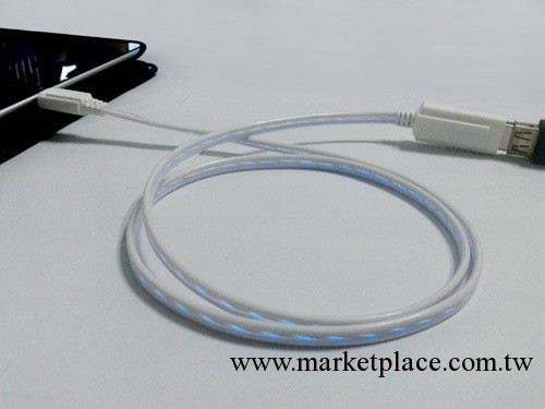 iphone5發光線，蘋果5發光線，iphone5發光數據線，冷光數據線工廠,批發,進口,代購