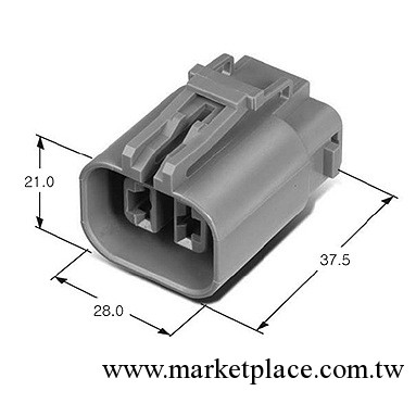 KET汽車連接器MG610574-4膠殼.工廠,批發,進口,代購