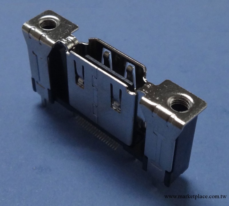 供應HDMI A TYPE　19/21P 立式180度 H=15.00 母座連接器/板端工廠,批發,進口,代購