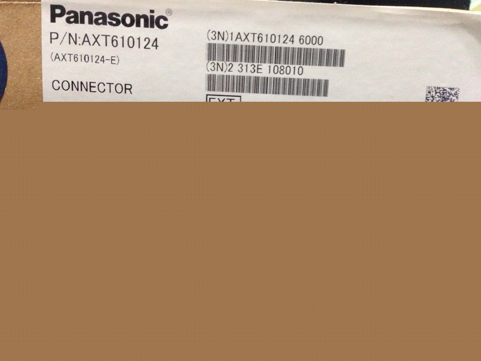 AXT610124  松下連接器 一級代理工廠,批發,進口,代購