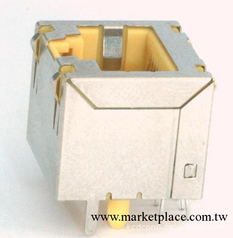 【一般納稅人】網絡插座連接器RJ45 單口無燈屏蔽直彈直插工廠,批發,進口,代購