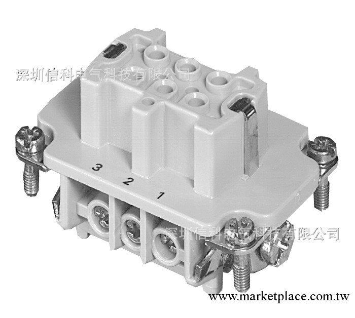 Amphenol安費諾C146系列矩形重載連接器C14610B0060021工廠,批發,進口,代購