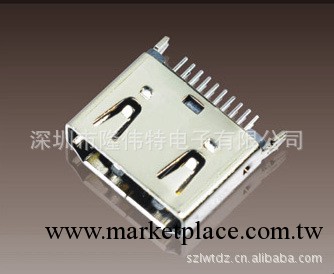 HDMI母座夾板式 Hdmi連接器母座 Hdmi母座19pin Hdmi公母工廠,批發,進口,代購