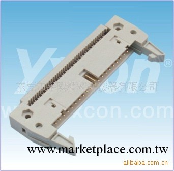 2.54mm 壓線式牛角連接器灰白色工廠,批發,進口,代購