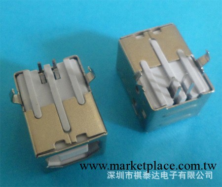 廠傢供應USB連接器 USB2.0 BF插板式 USB2.0連接器工廠,批發,進口,代購