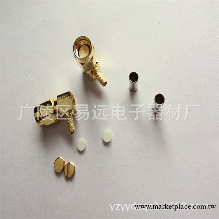 優質全銅 高頻同軸連接器SMA-JW-1.5 壓接 饋線接頭50-1.5工廠,批發,進口,代購