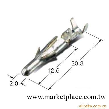 KET連接器ST750330-3現貨Φ2.0公端子工廠,批發,進口,代購
