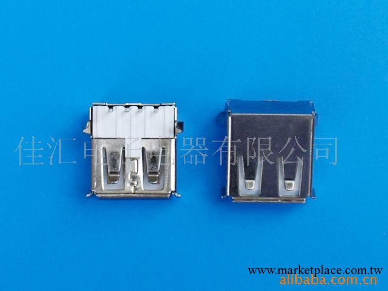 USB/AF插板式90度電腦 數據連接線 ipx連接器 rj連接器 l連接器工廠,批發,進口,代購