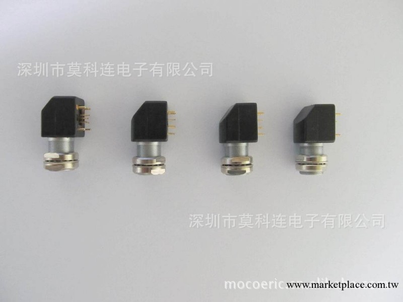 焊PCB電路板連接器 90度彎角式焊板PCB連接器 雙螺母面板固定工廠,批發,進口,代購