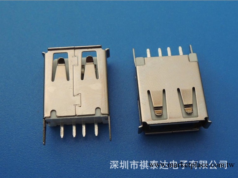 USB連接器供應商 USB 180 13.0直腳連接器 USB2.0連接器工廠,批發,進口,代購
