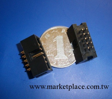 深圳連接器廠傢專業生產簡牛 2X5PIN PH2.54mm 180度 鍍金工廠,批發,進口,代購