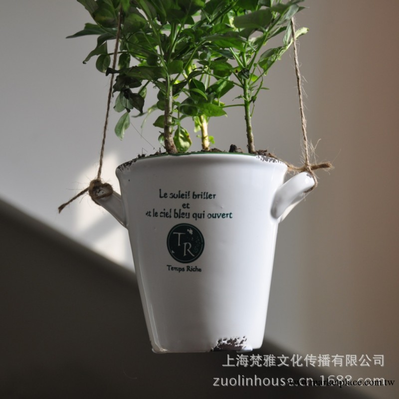 陶瓷花盆批發/Zakka雜貨/陶瓷做舊法文花盆/多肉植物花盆禮品批發工廠,批發,進口,代購