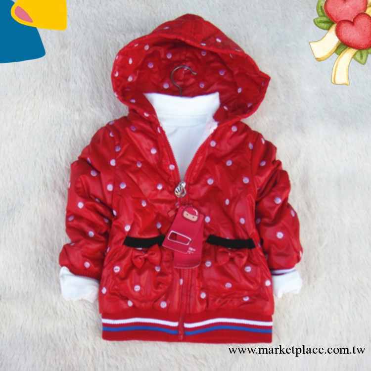 精品童裝批發 工廠庫存男女童棉服處理圓點刺繡韓版棉衣羽絨衣工廠,批發,進口,代購