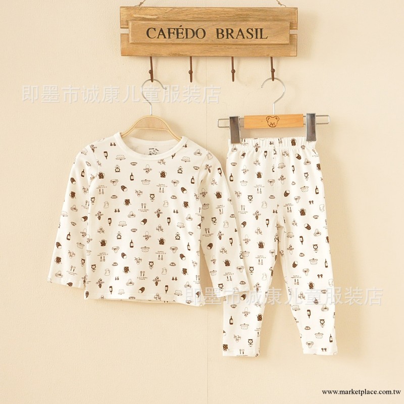 2013新款 童裝兒童內衣套裝 純棉童內衣內褲 兒童傢居服套裝工廠,批發,進口,代購